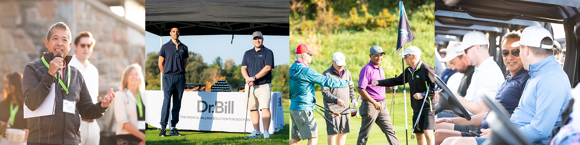 photos from the OMF golf tournament