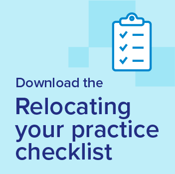 relocating your practice infographic